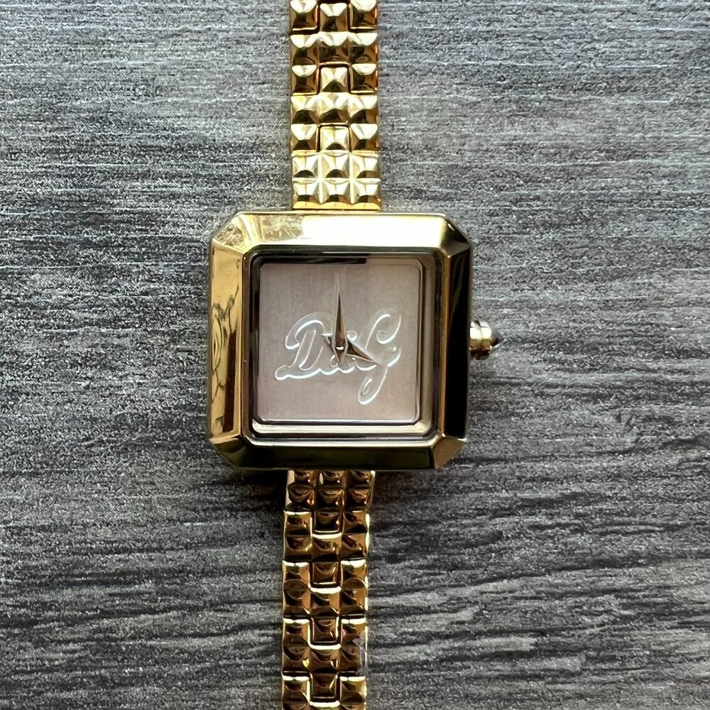 Authentic Dolce & Gabbana Mini Gold Watch